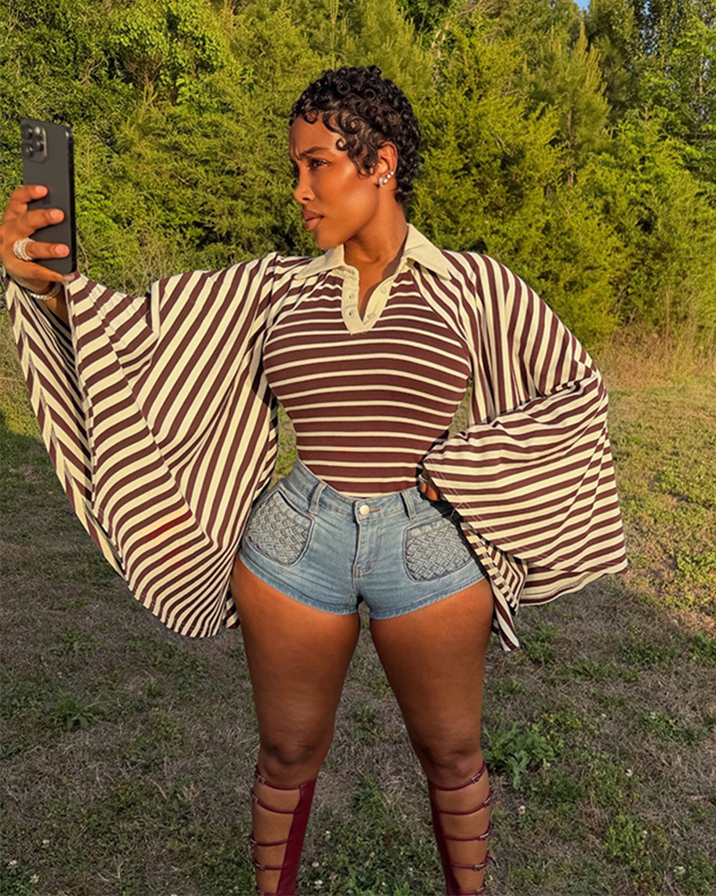 Femme Fit Stripe Top