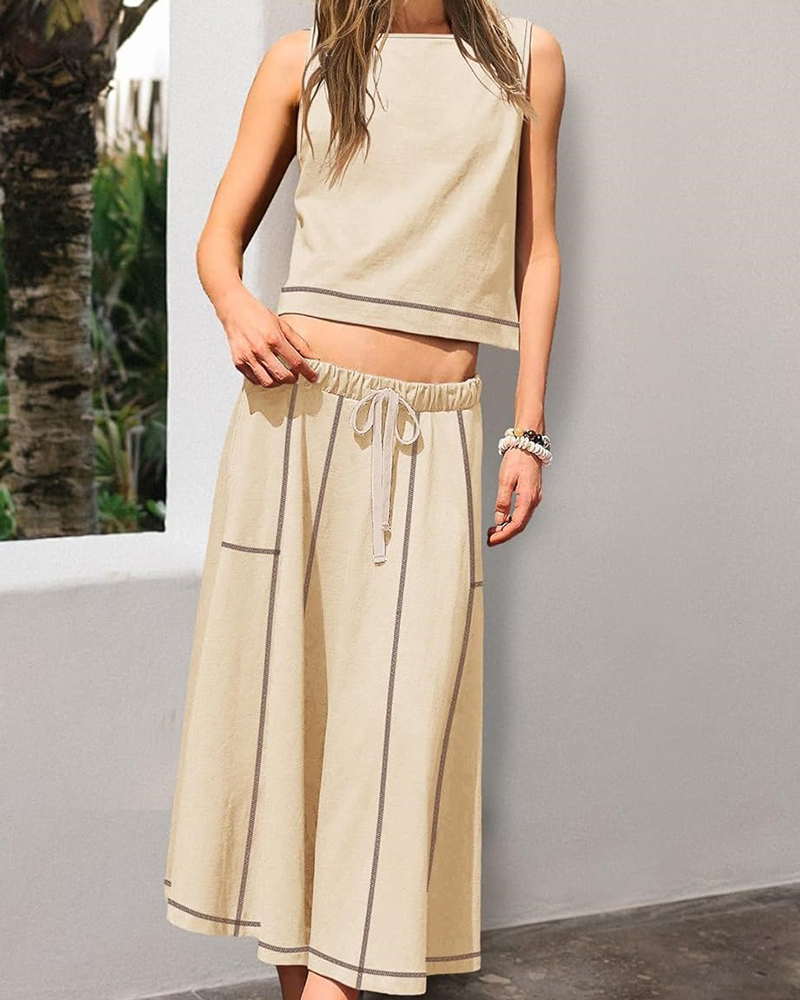 It Girl Summer Skirt Set