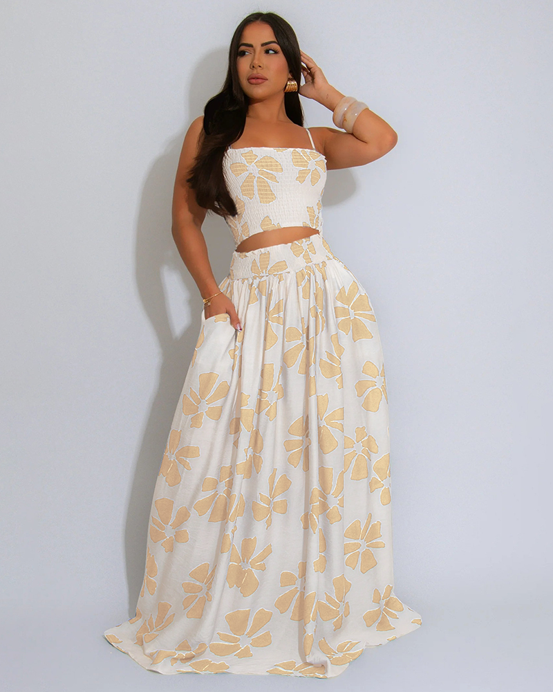 Blossom Skirt Set