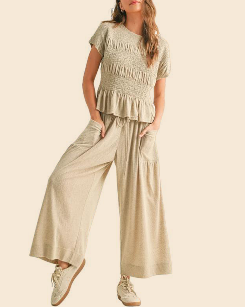 Boho Drift Pant Set