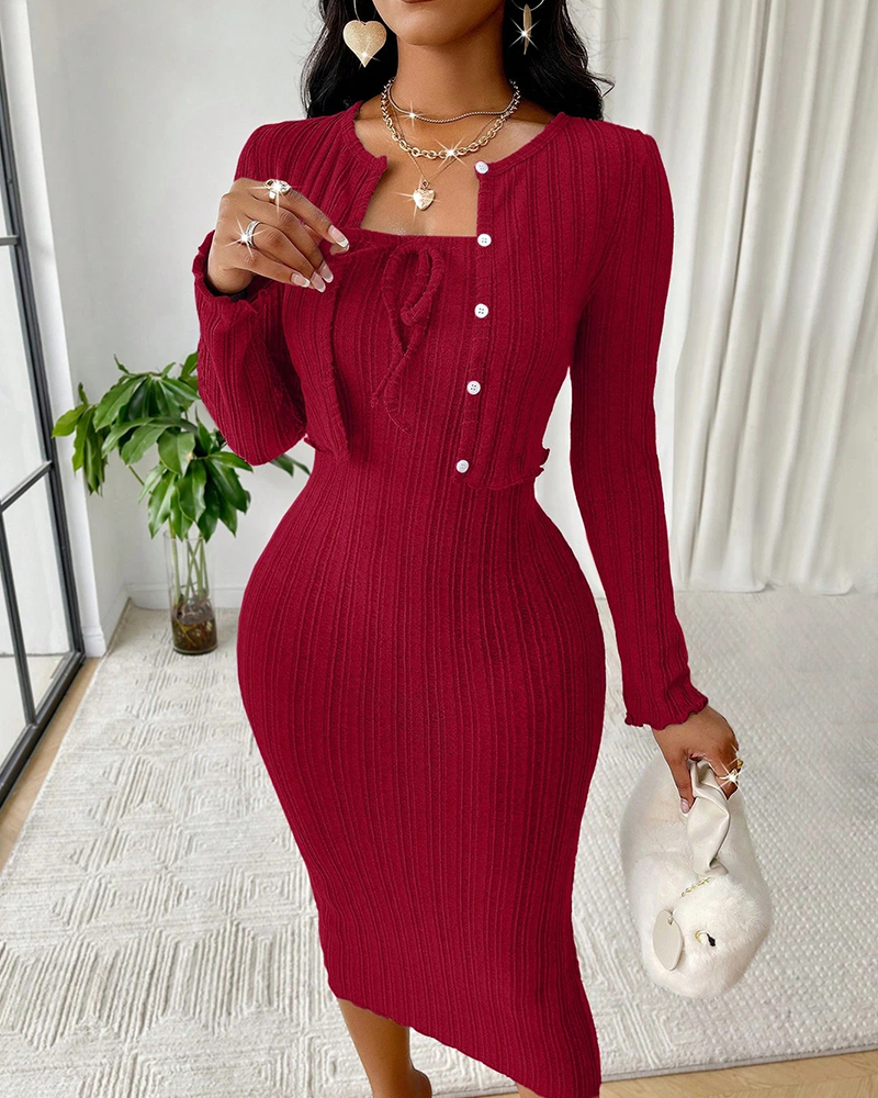 Heritage Bow Dress Set