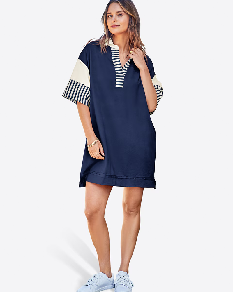 Summer Stripe Club Dress