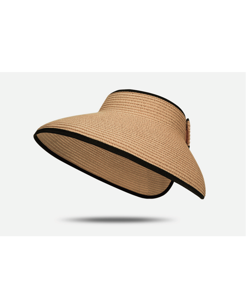 Foldable Easy Carry Straw Sun Visor Hat