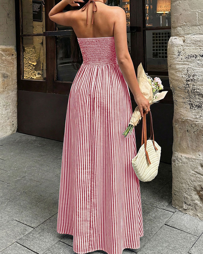 Vacay Vibes Stripe Dress