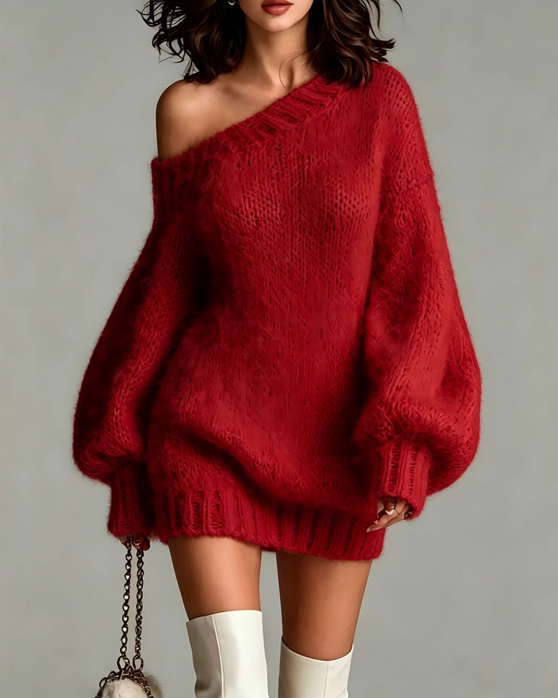 The Soft Silhouette Knit Sweater