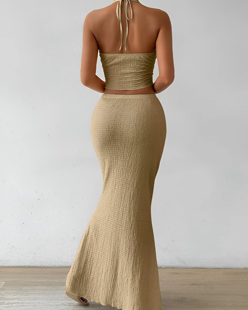 The Twist Edit Skirt Set