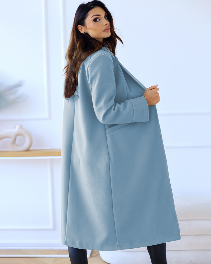 Elite Style Wool Overcoat