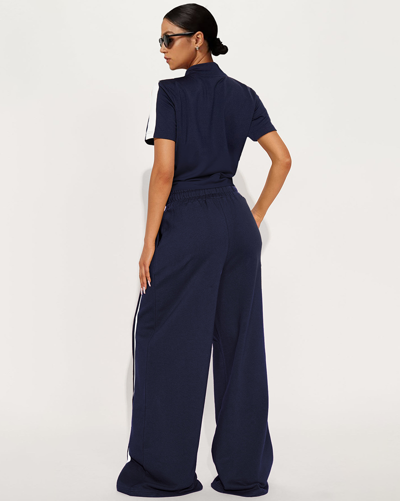 Sara Fleece Track Pant Set