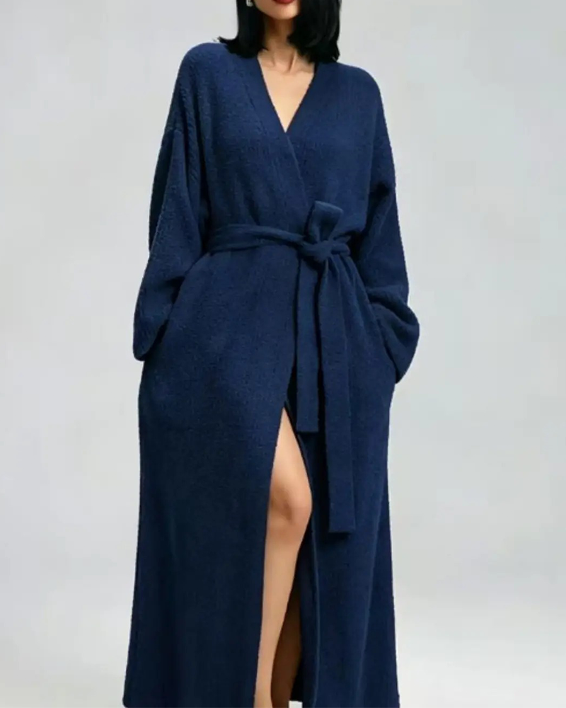 Cozy Cloud Fleece Robe