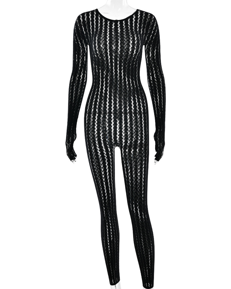 Thumbhole Seamless Catsuit