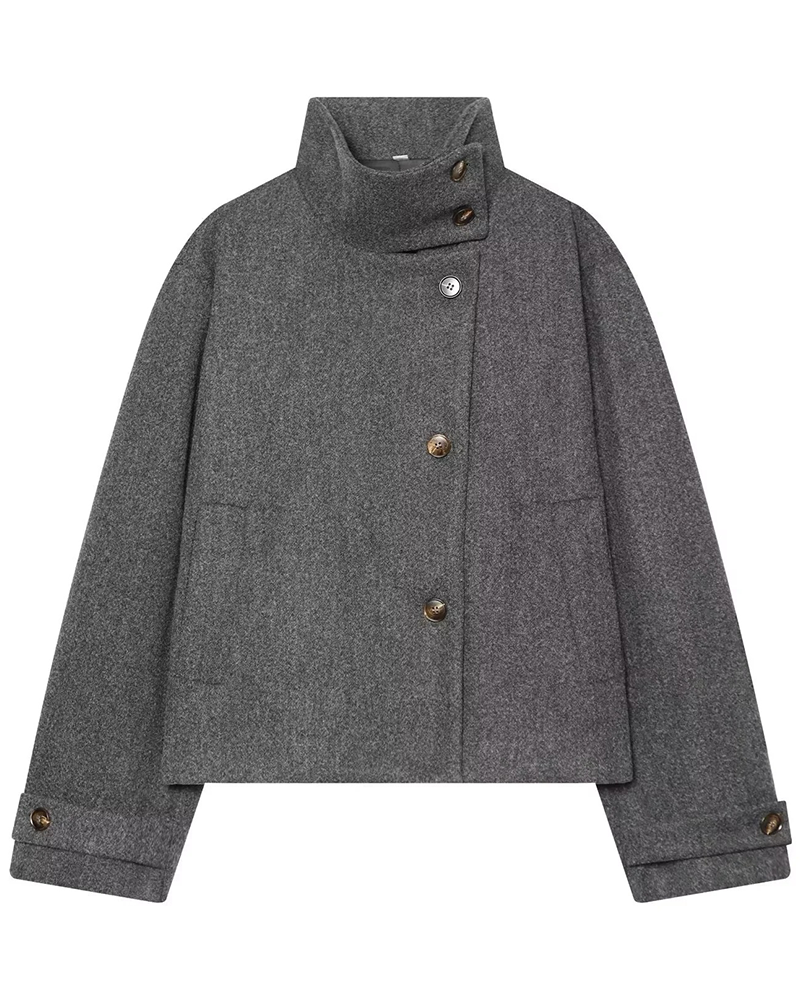 The Everyday Wool-Look Coat