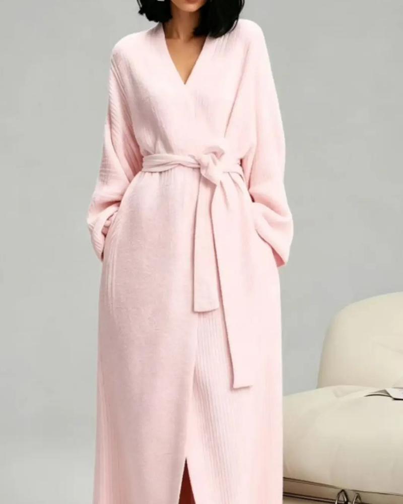 Cozy Cloud Fleece Robe