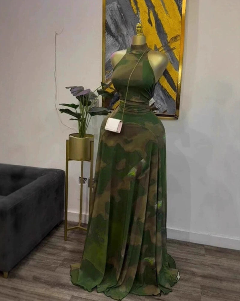 Afterglow Floral Maxi Dress