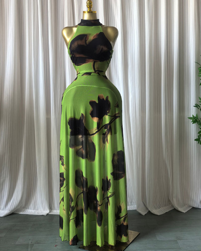 Afterglow Floral Maxi Dress