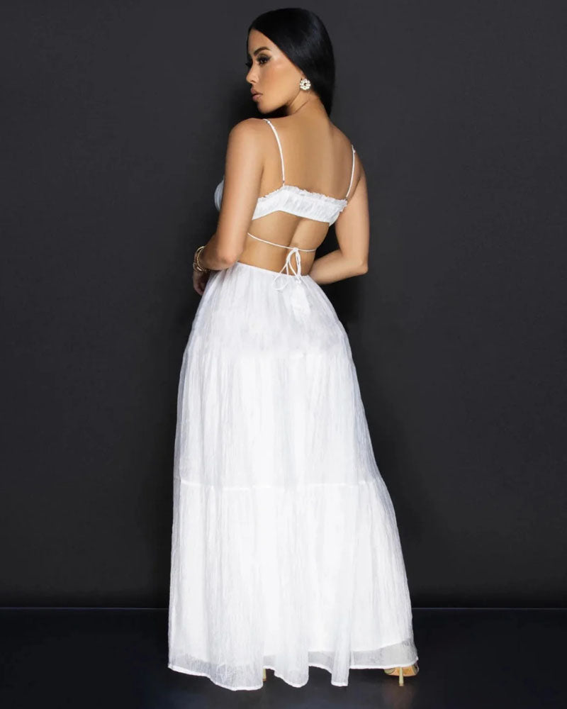 Allure Bali Resort Cutout Maxi Dress