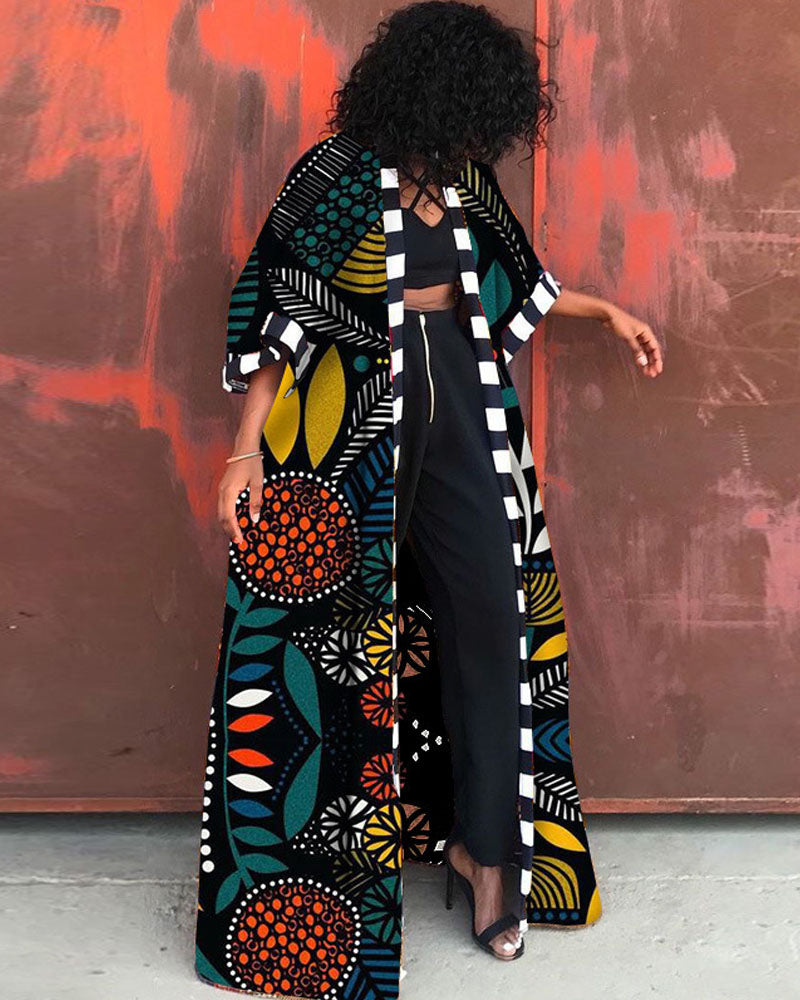 Ankara Print Kimono