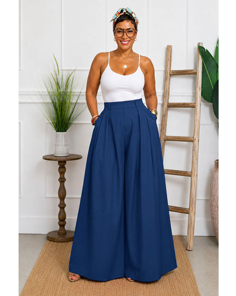 Arno Wide-leg Palazzo Pants