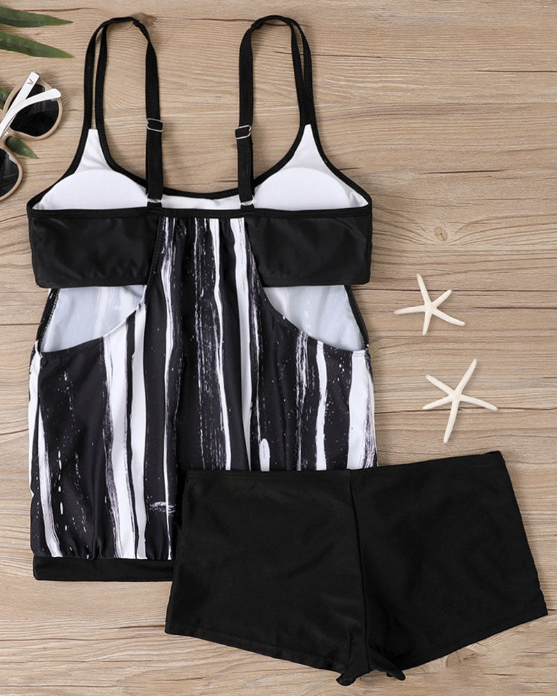 Aubrey Tankini Set