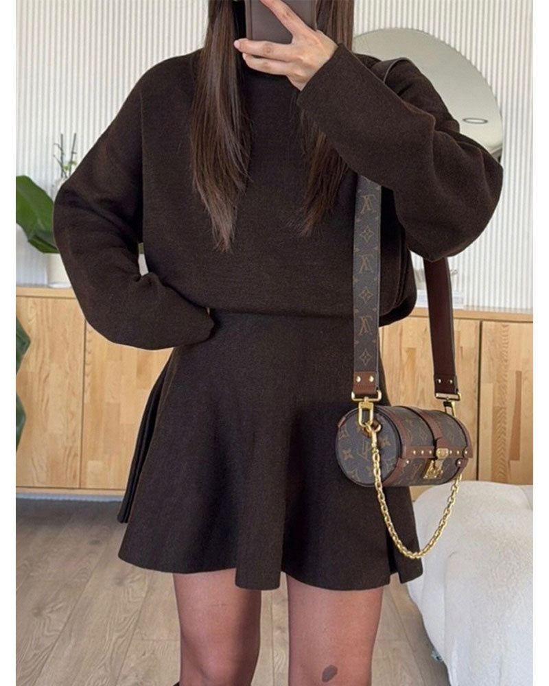 Ava Knit Sweater Dress