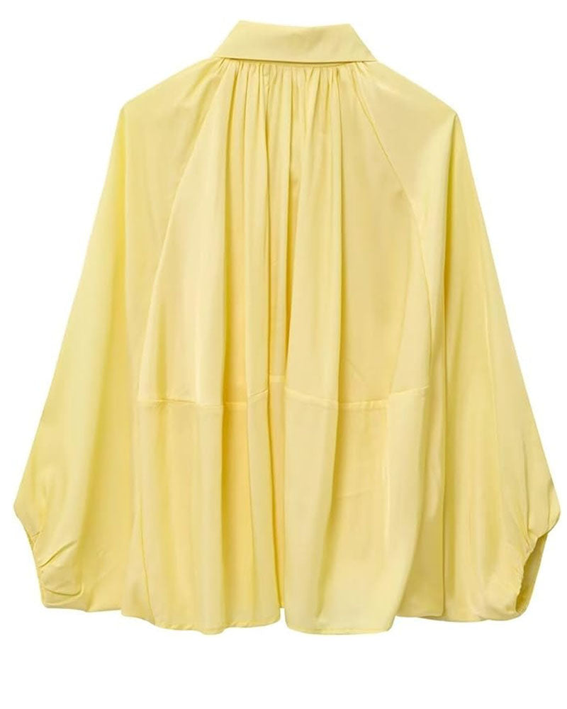 Batwing Sleeves Bomber Jacket