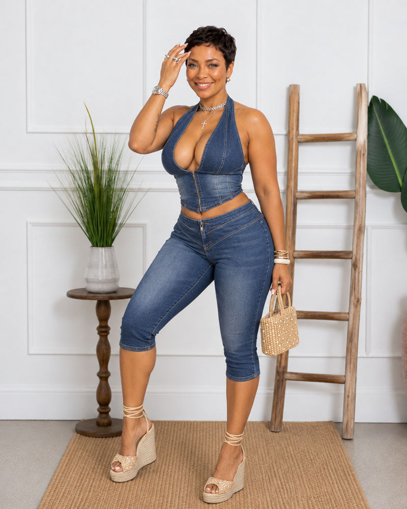 Bella Denim Set