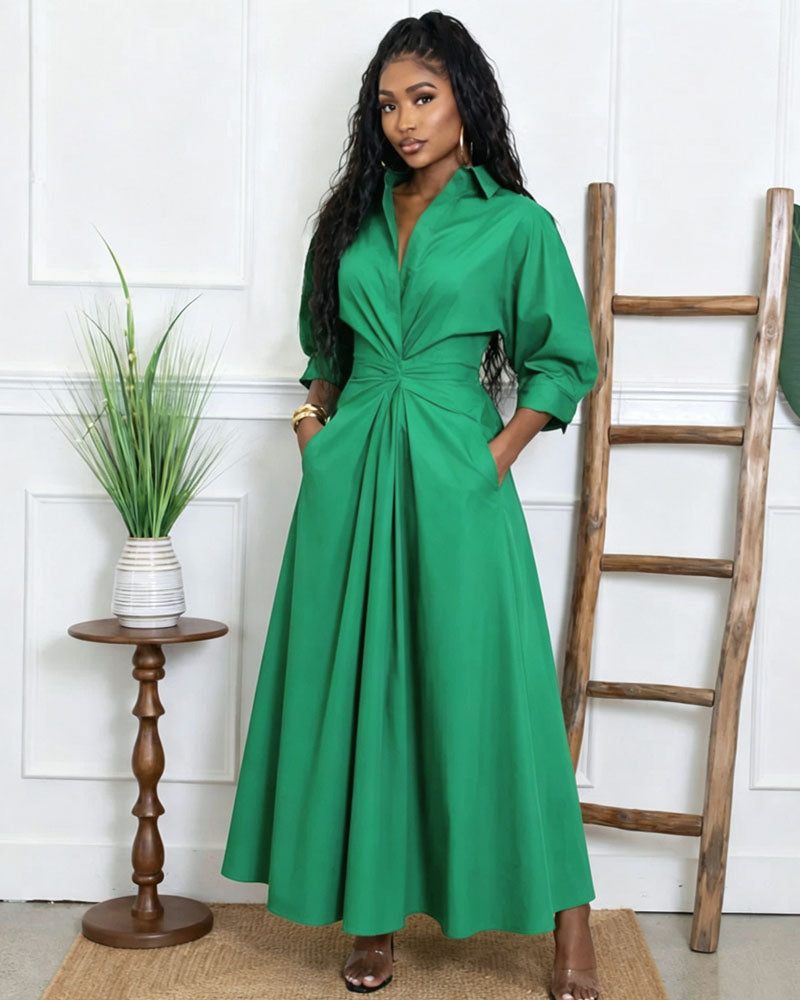 Billowy Classy Dress