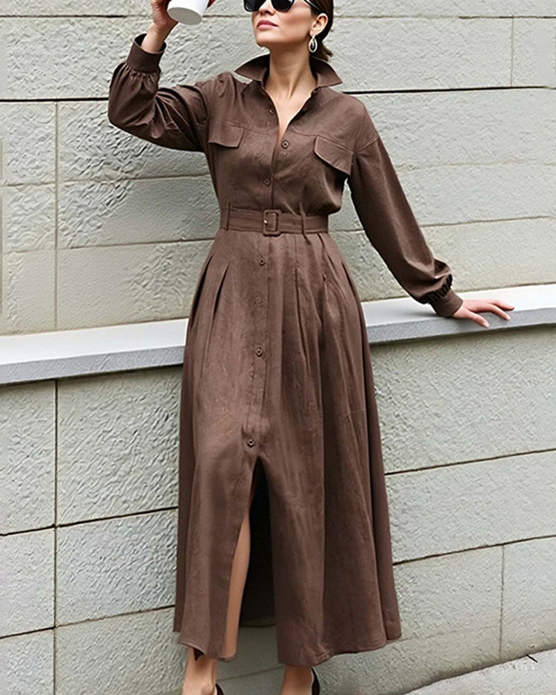 Blissful Days Shirt Dress