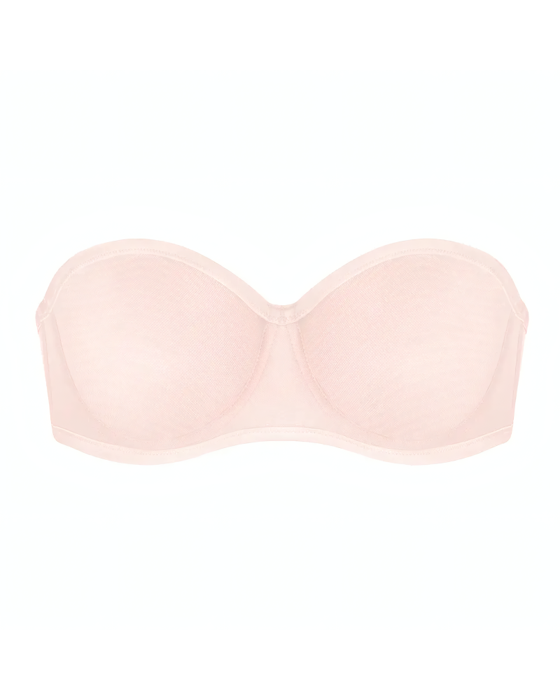Convertible Strapless Minimizer Bandeau Bra