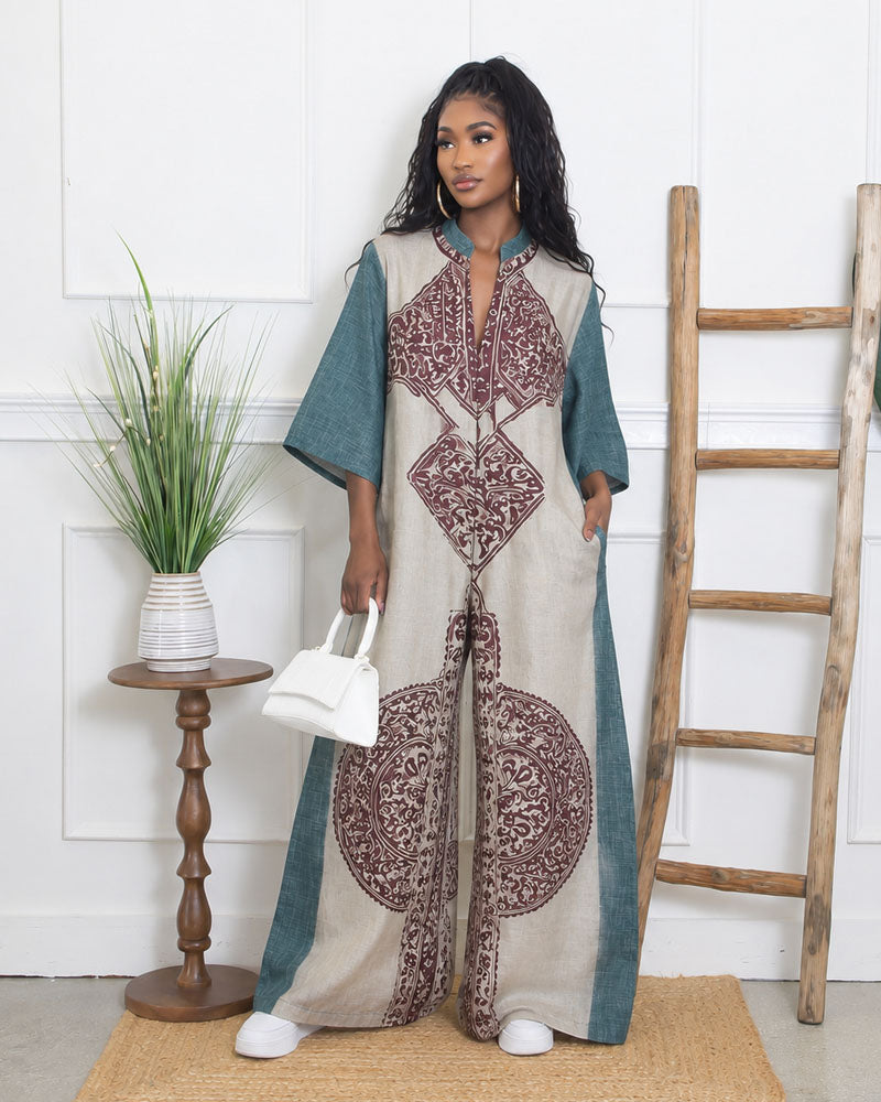 Boho Bloom Jumpsuit