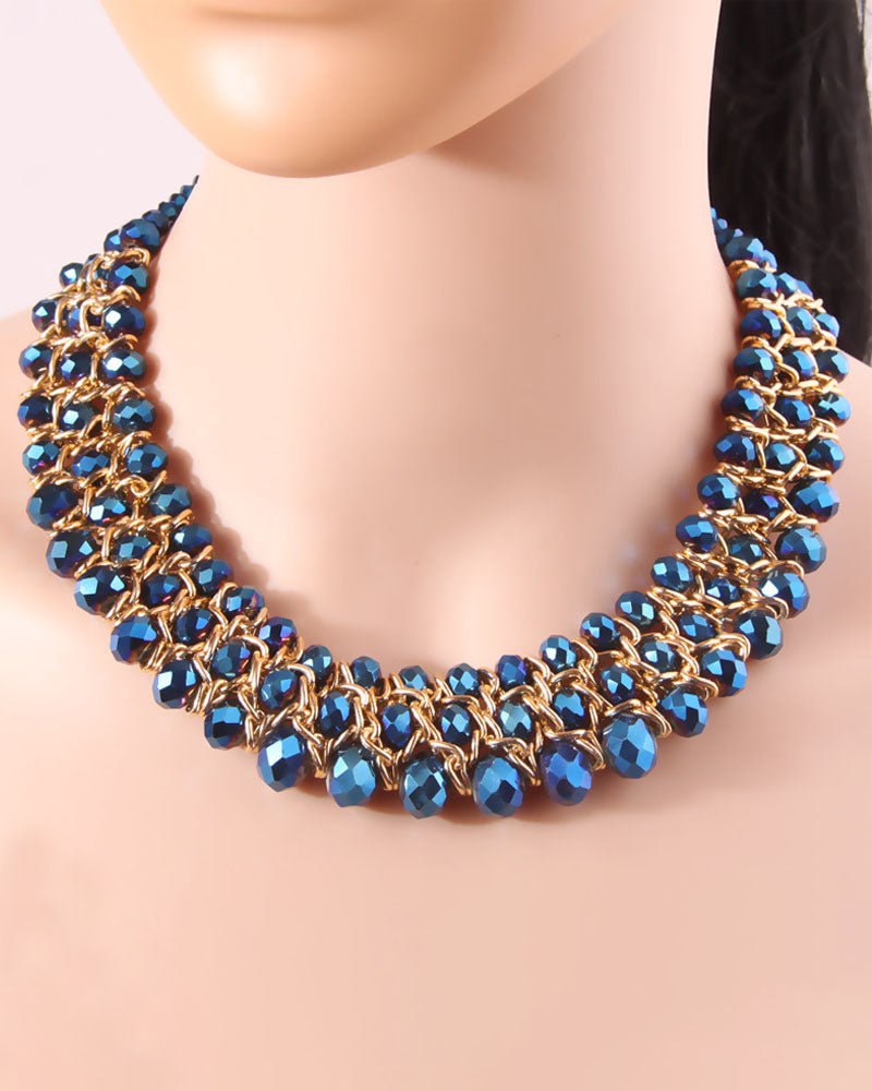 Braided Spark Necklace