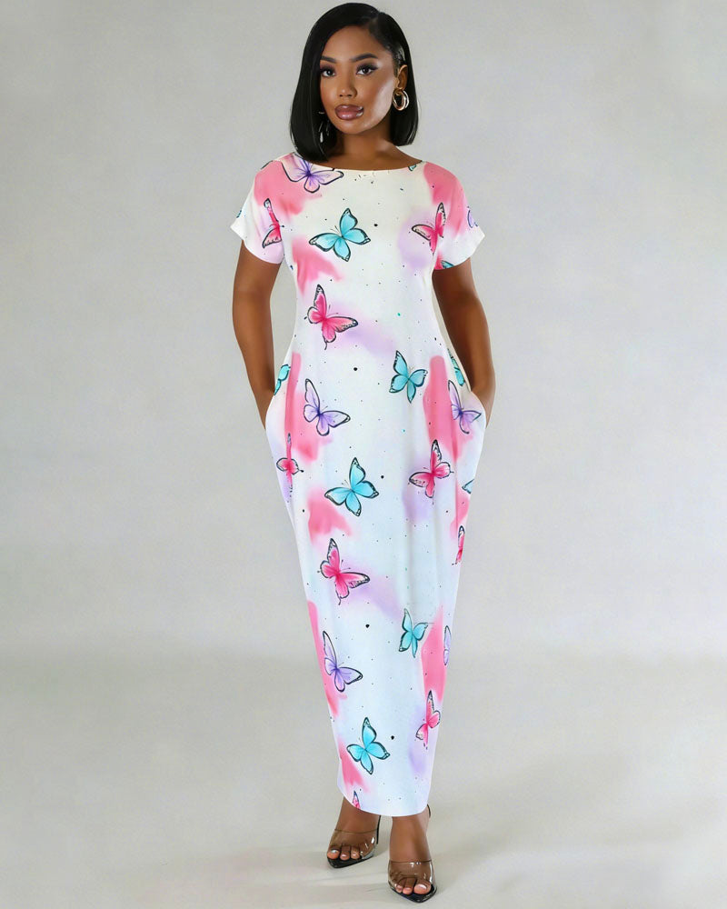 Breezy Charm Maxi Dress