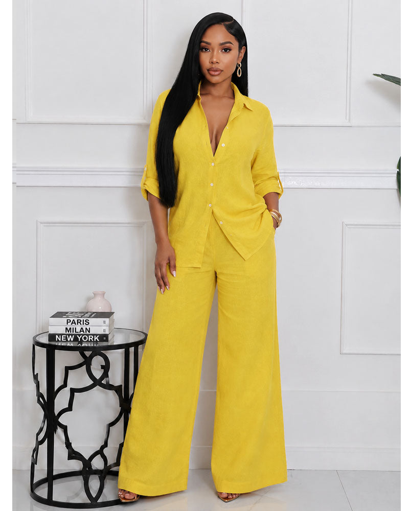 Brielle 2 Piece Linen Set