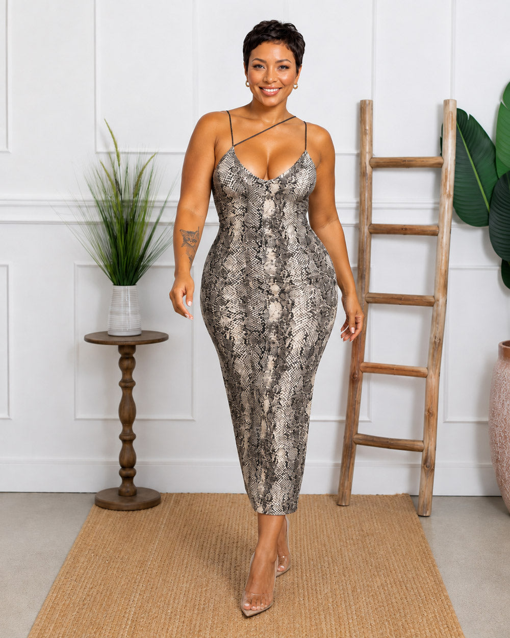Catch Me Bodycon Dress
