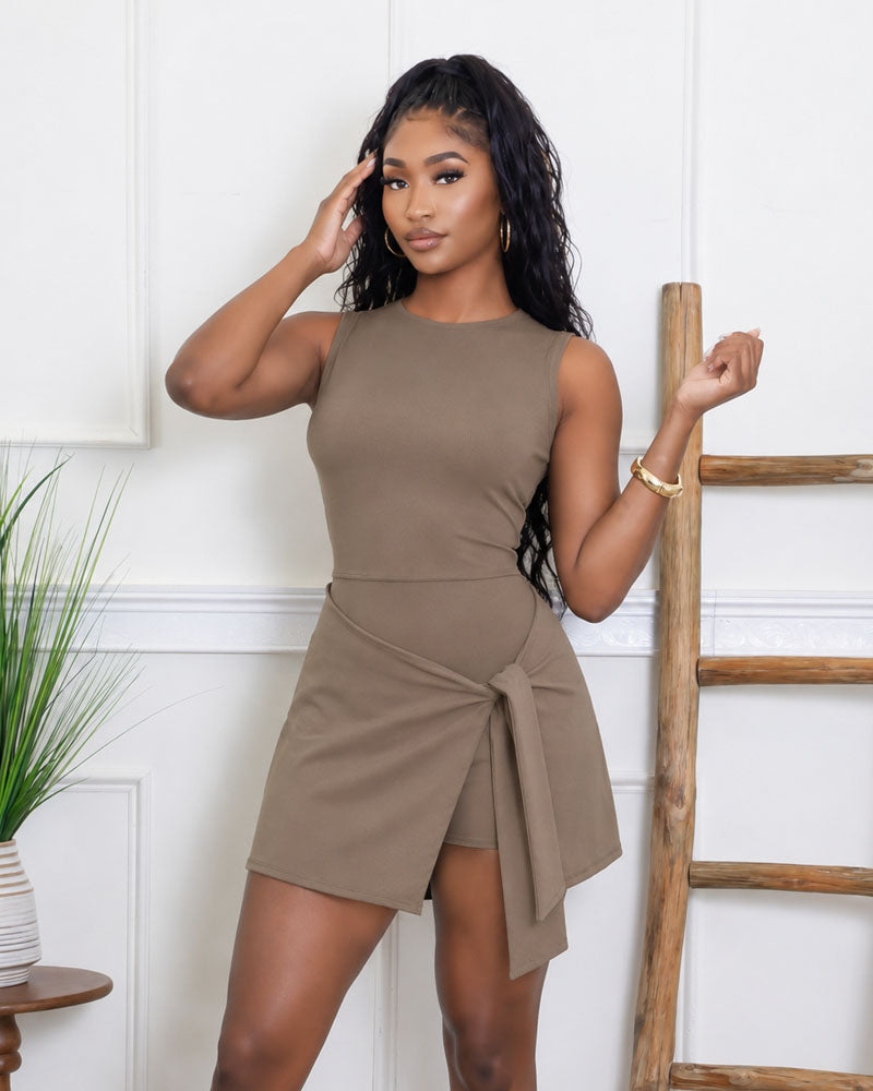 Center Court Tie Tennis Dress