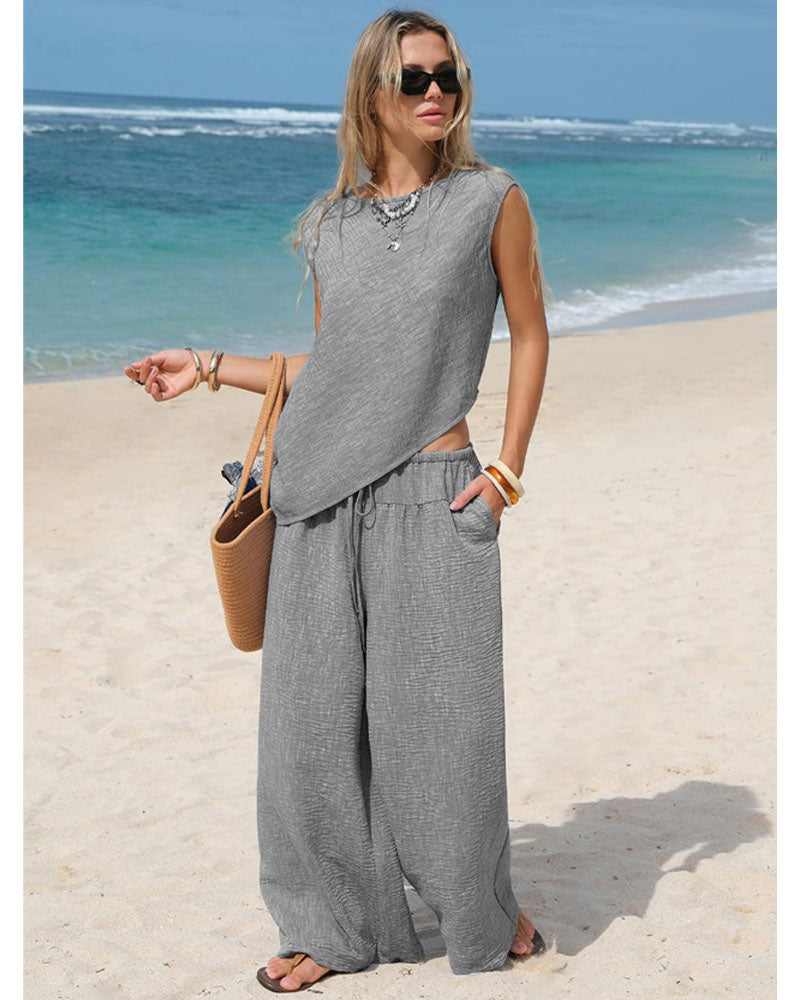 Coastal Drift Pants Set