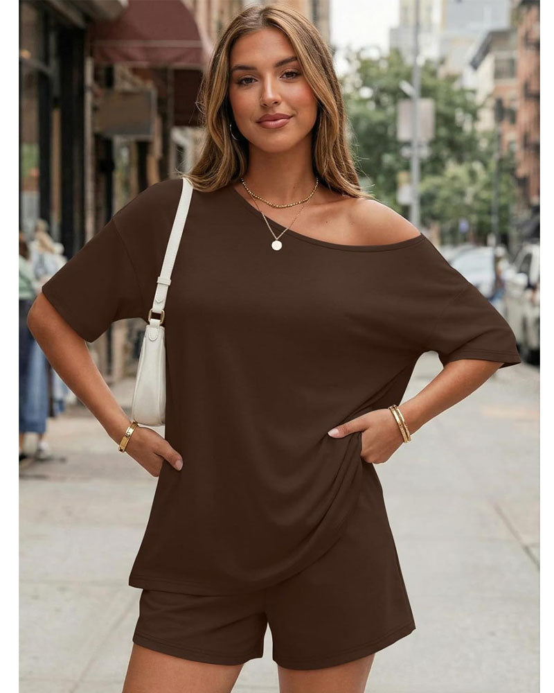 Cold Shoulder 2PC Set