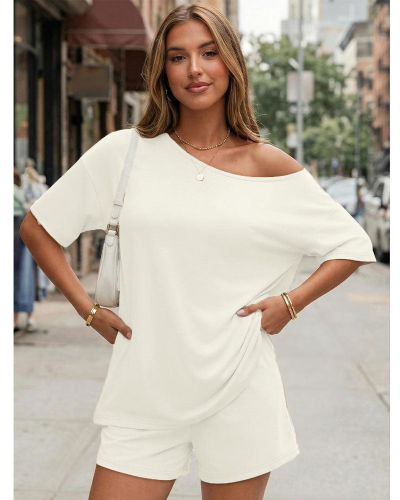 Cold Shoulder 2PC Set