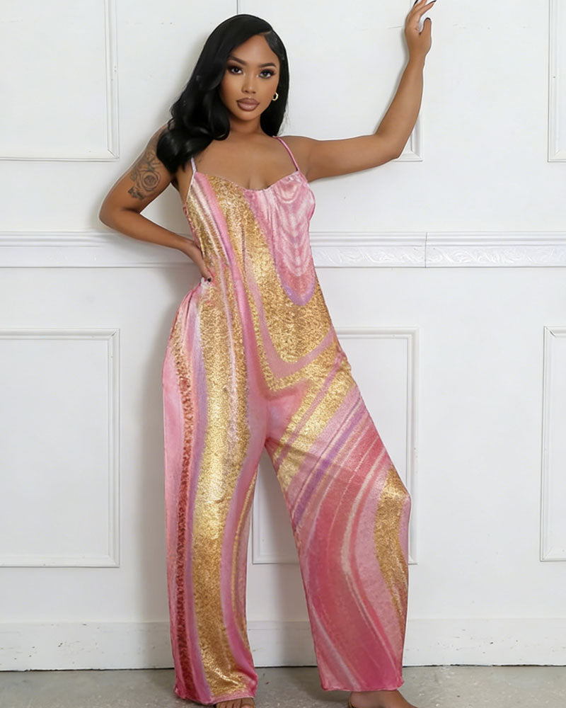 Cotton Candy Tie-Dye Jumpsuit