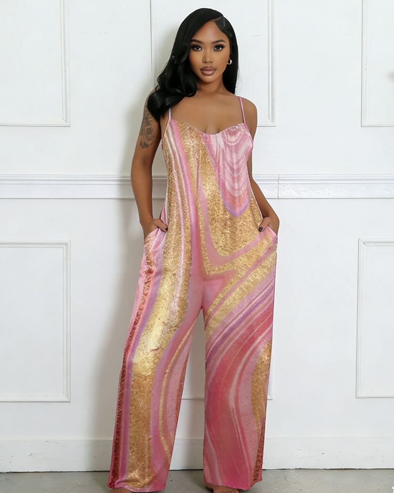 Cotton Candy Tie-Dye Jumpsuit