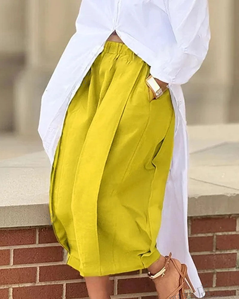 Cropped Capri Pants
