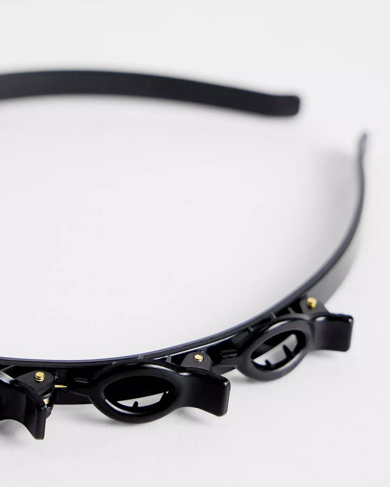 Crown Play Hairband with Clips