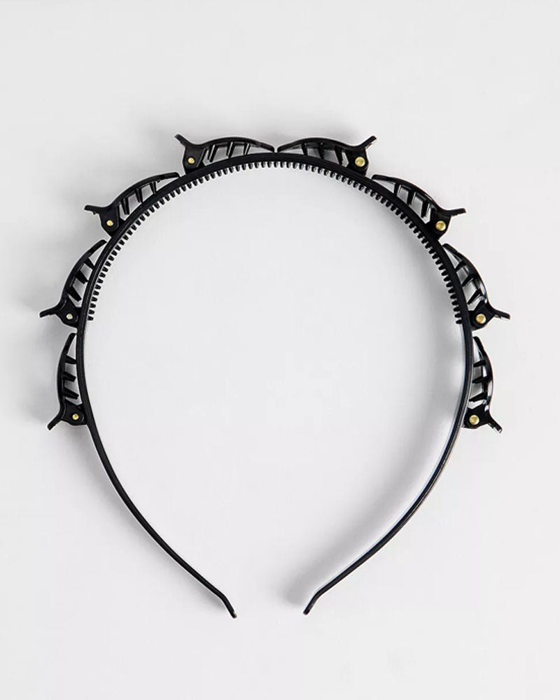 Crown Play Hairband with Clips