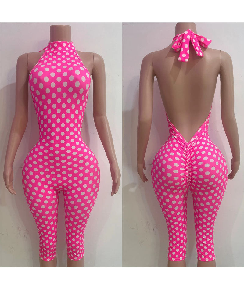 Daisy Capri Romper