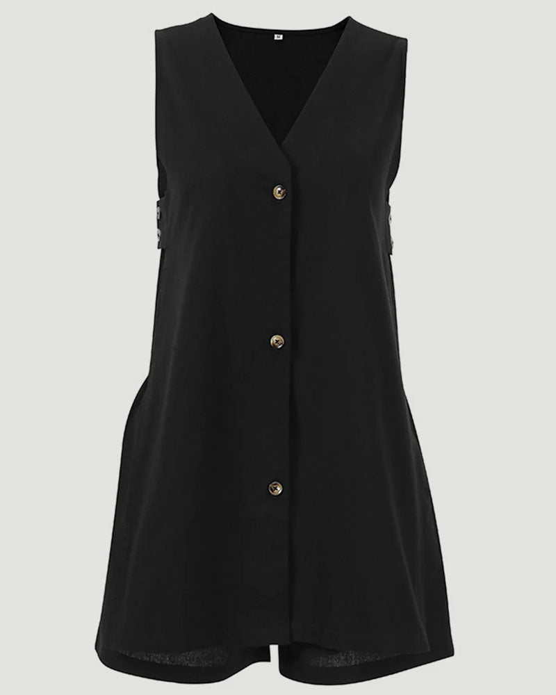 Demi Linen Short Set