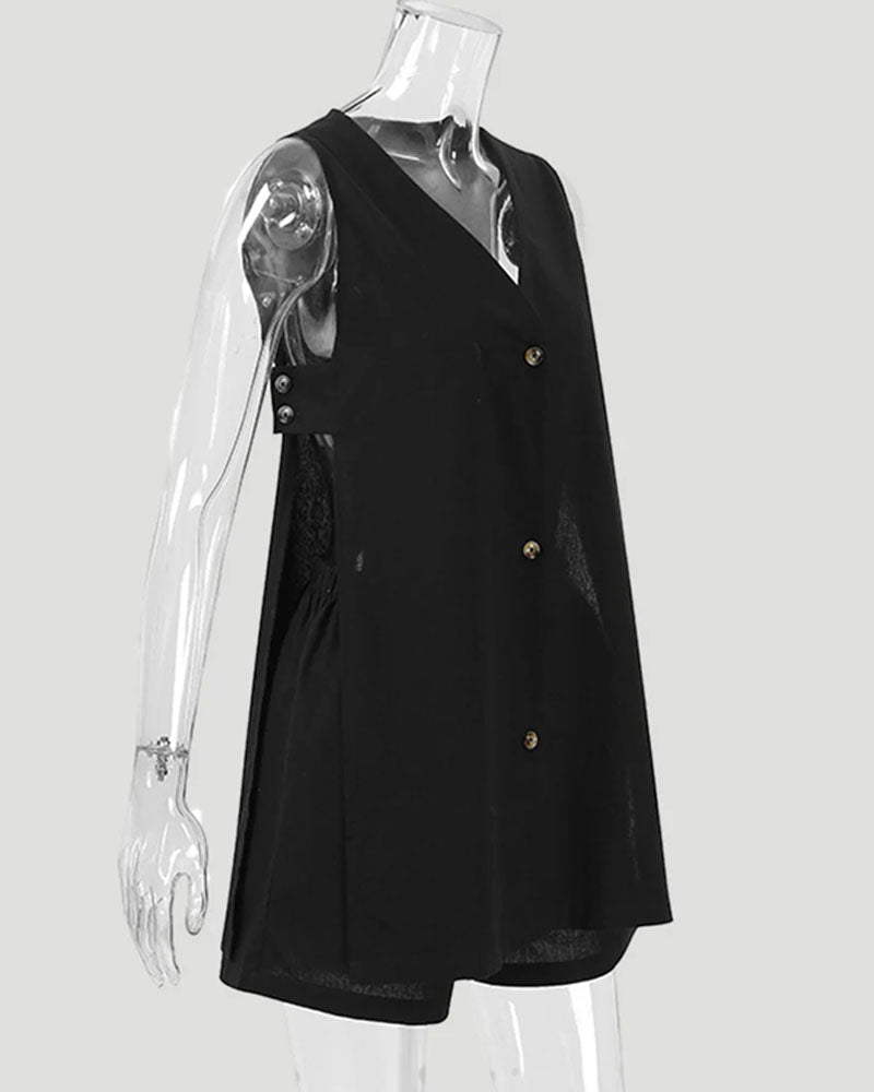 Demi Linen Short Set