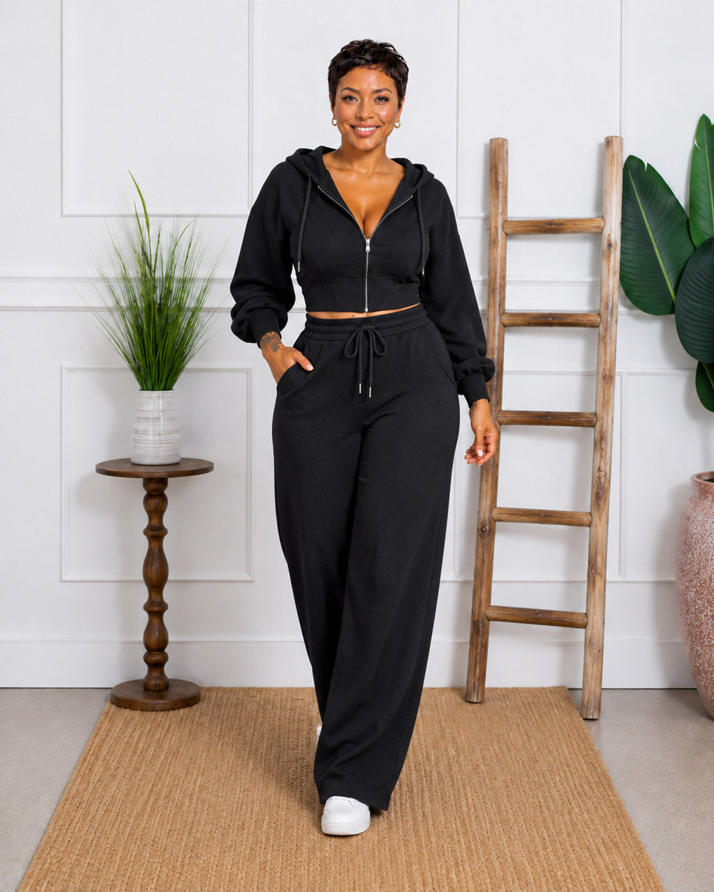 EGO Wide Leg Jogger Set