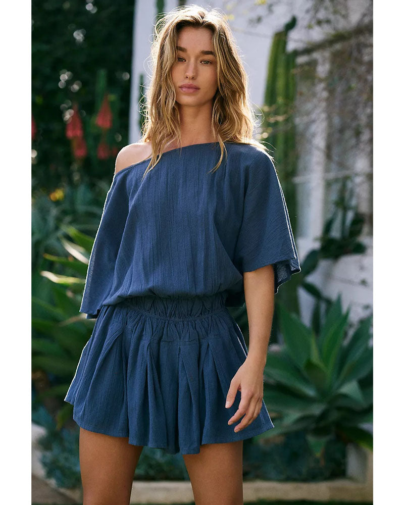 Easy Breeze Off-Shoulder Mini Dress