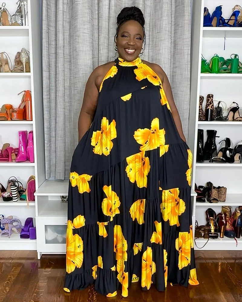 FEELING FLOWY MAXI DRESS