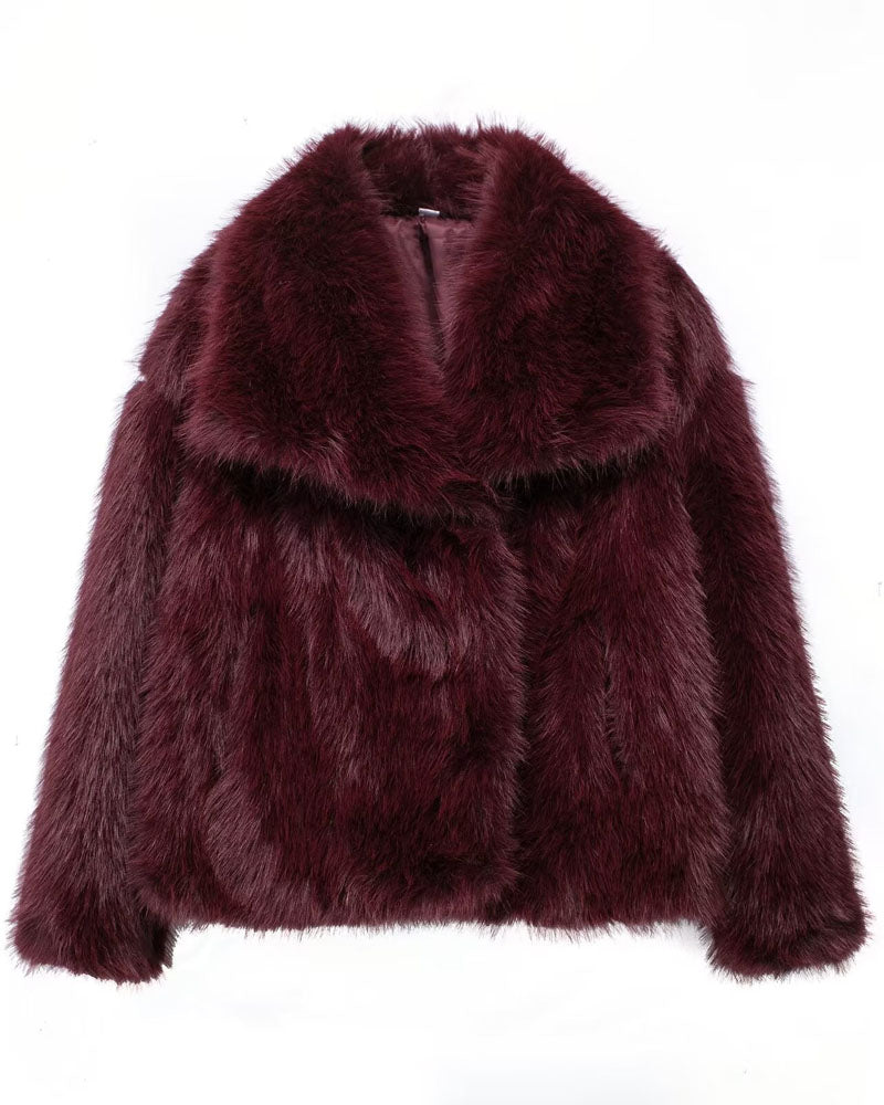 FREYA FAUX FUR JACKET