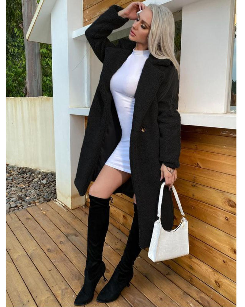 Cover Girl Faux Fur Coat